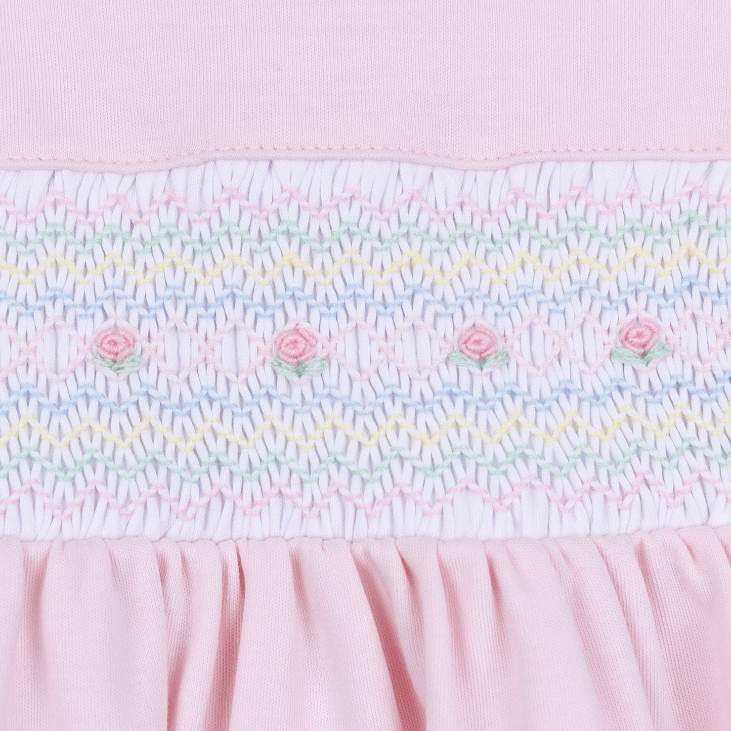 Junie's Classics Smocked Ruffle Gown