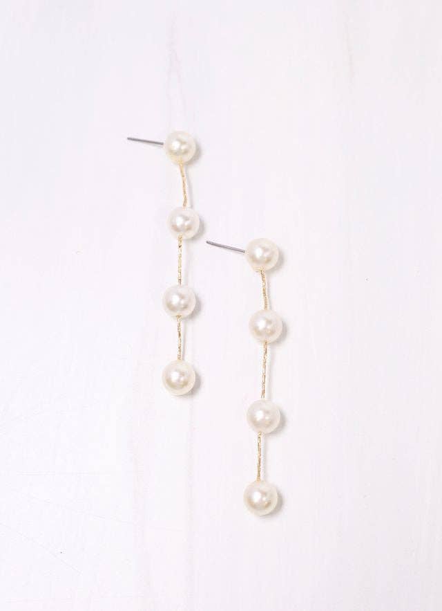 Barton Pearl Drop Earring