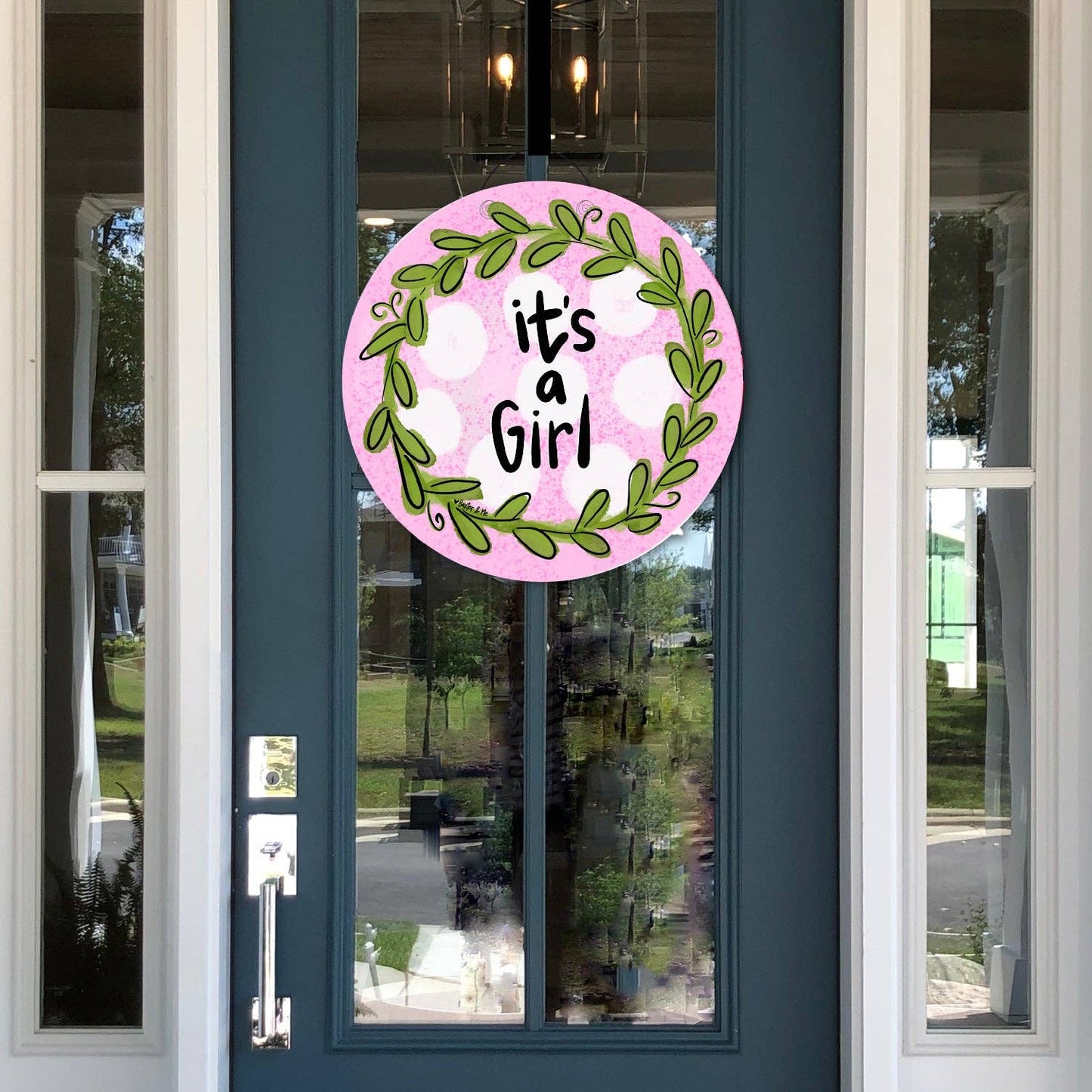 It's a Girl Door Hanger