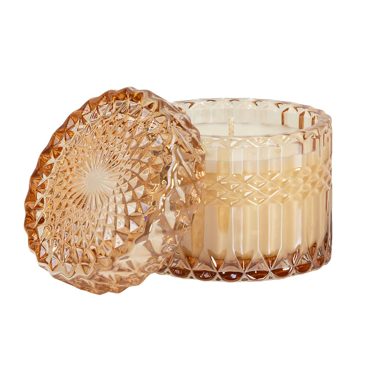 Alluring Amber, 8oz Petite Shimmer Candle