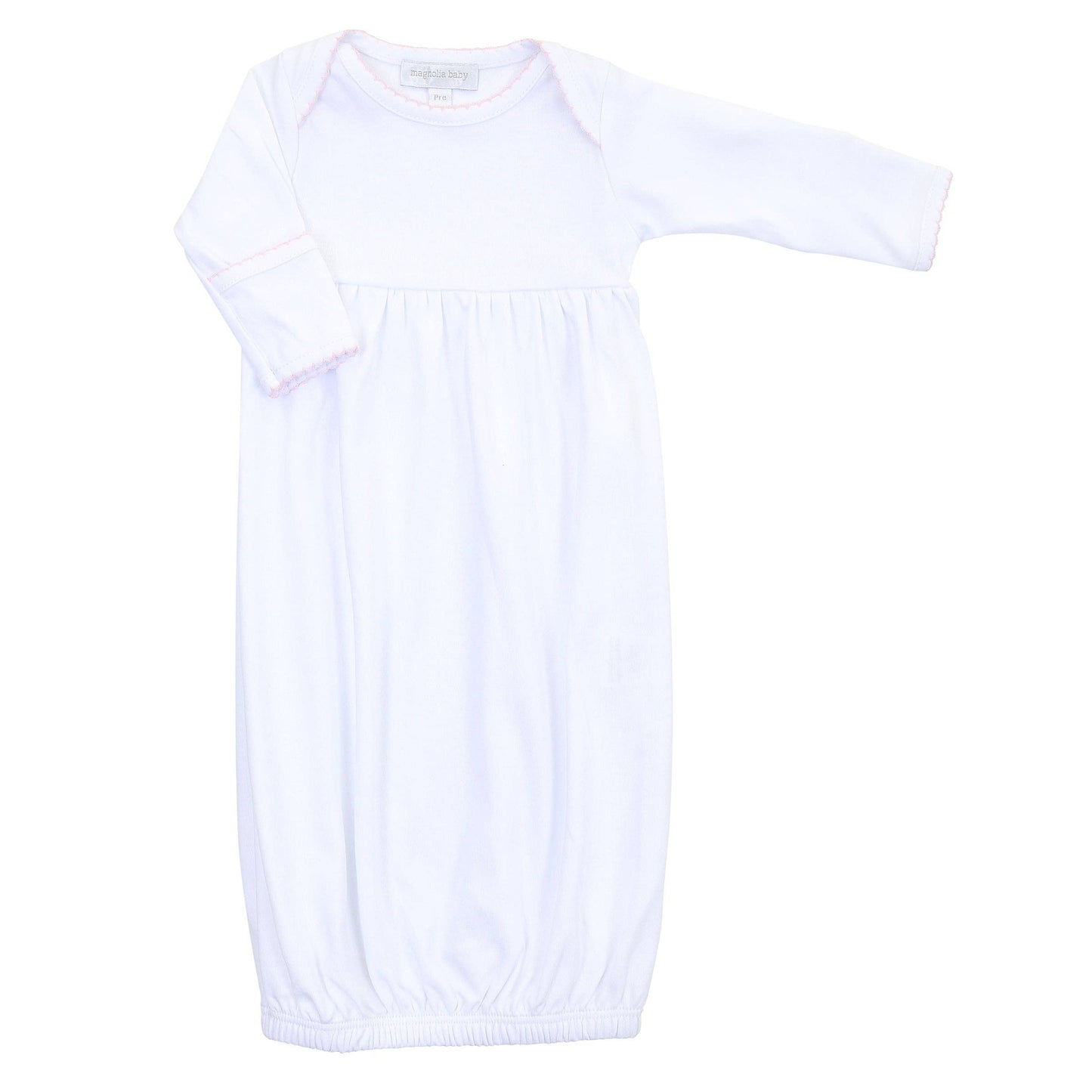 Solid Essentials Pink Trim Gown