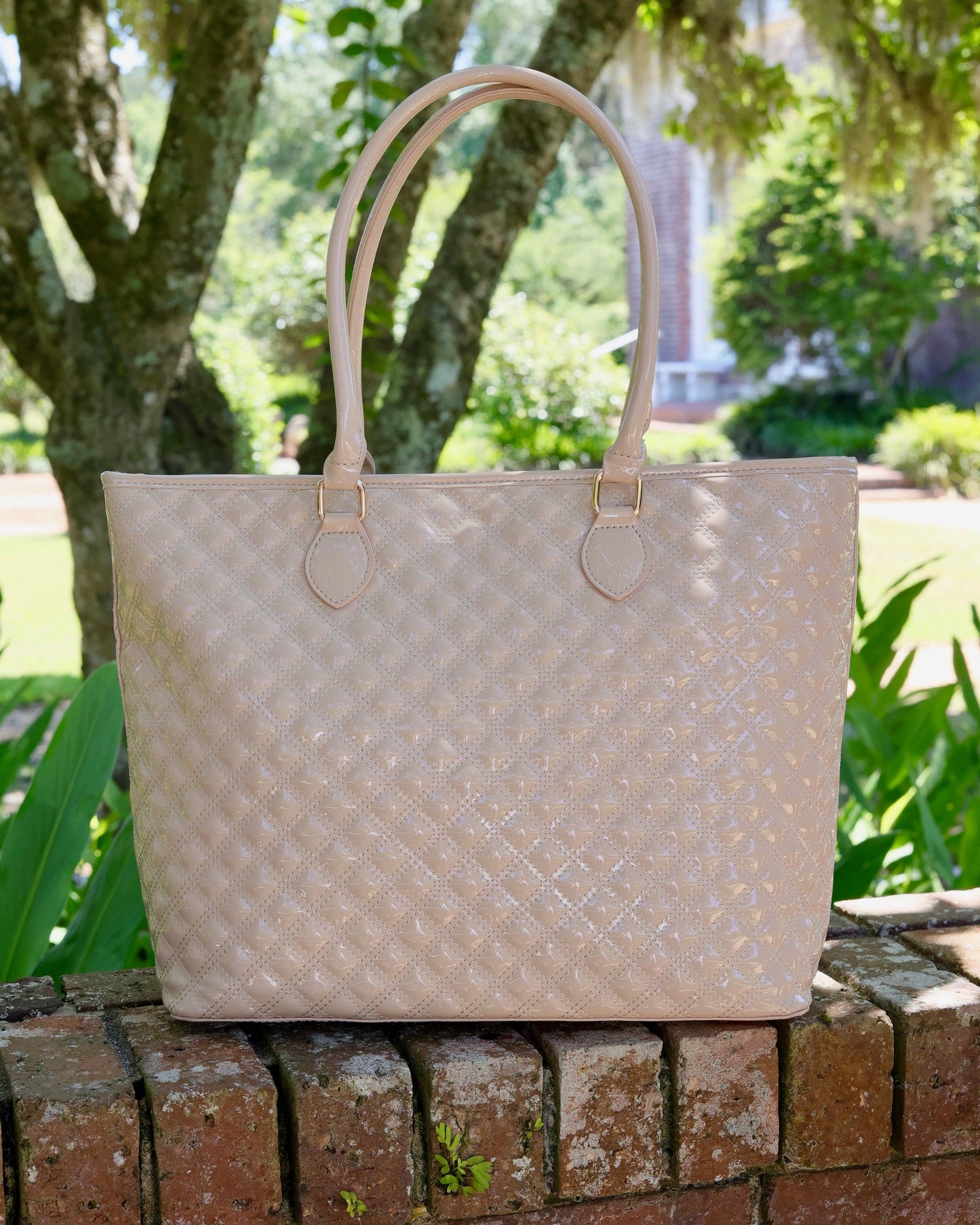 Jayden Patent Tote