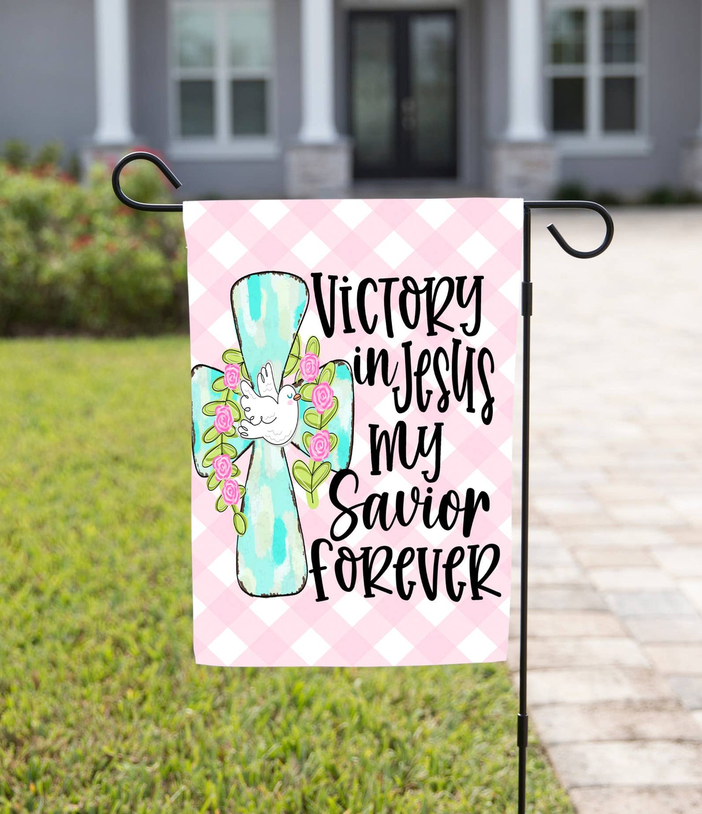 Victory In Jesus, Garden Flag