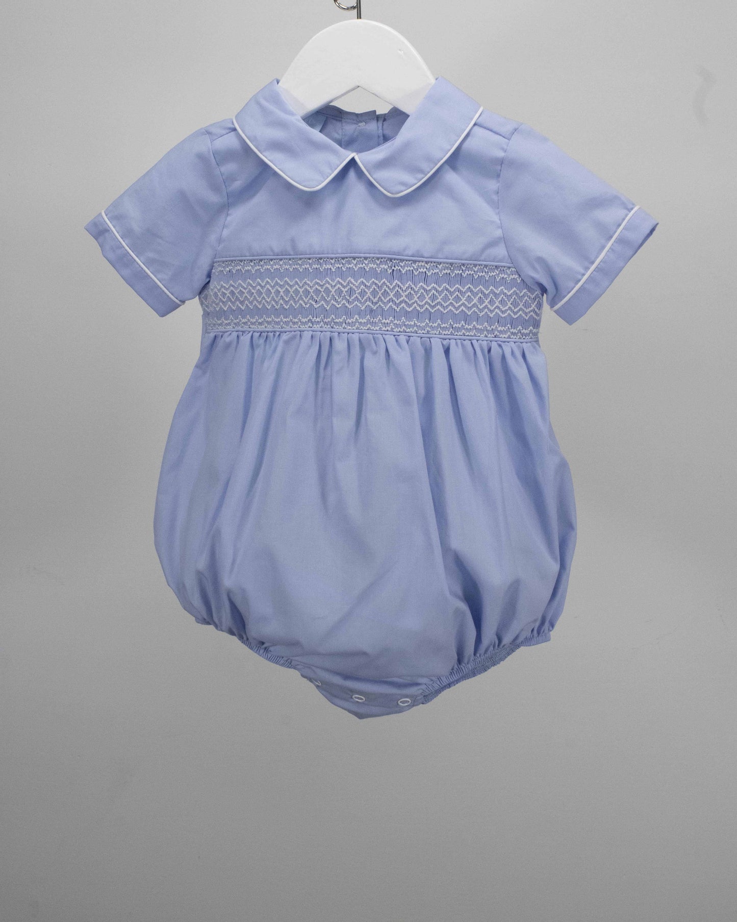 Light Blue Geometric Wesley Bubble