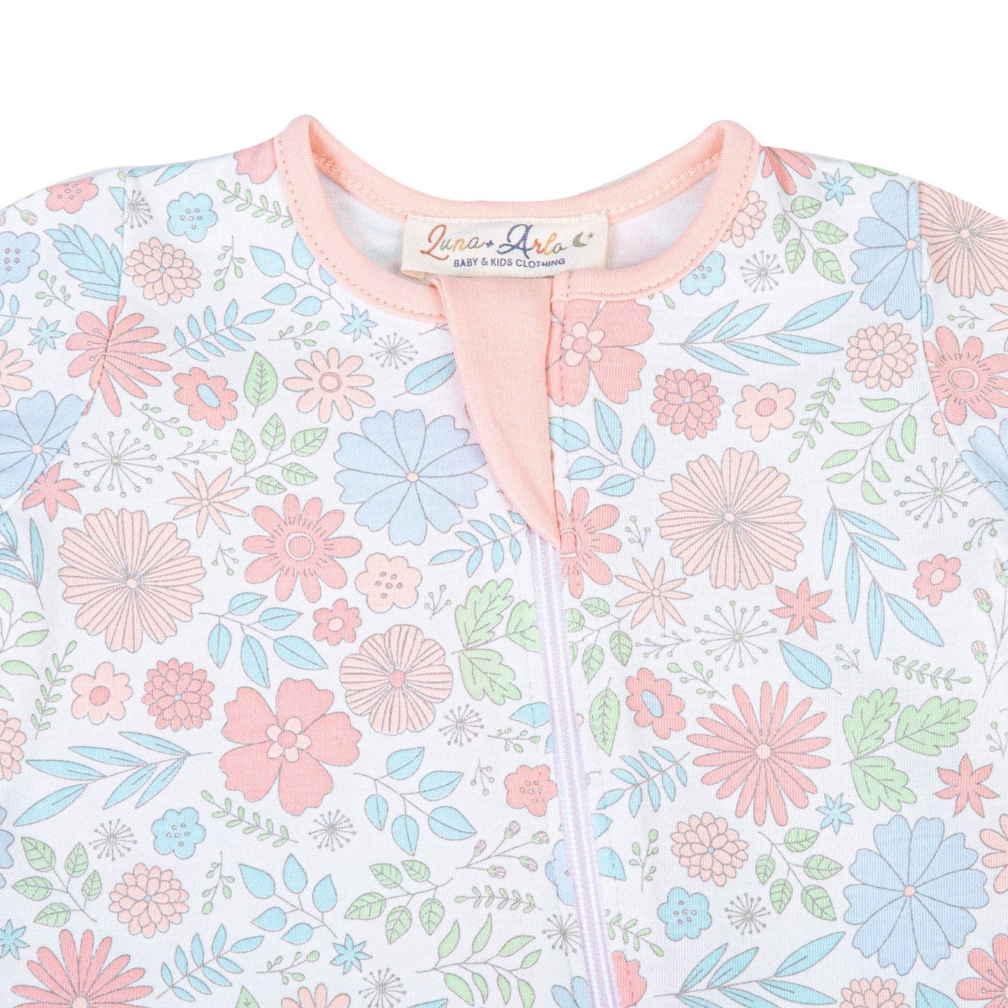 Delilah Zip Footie by Luna