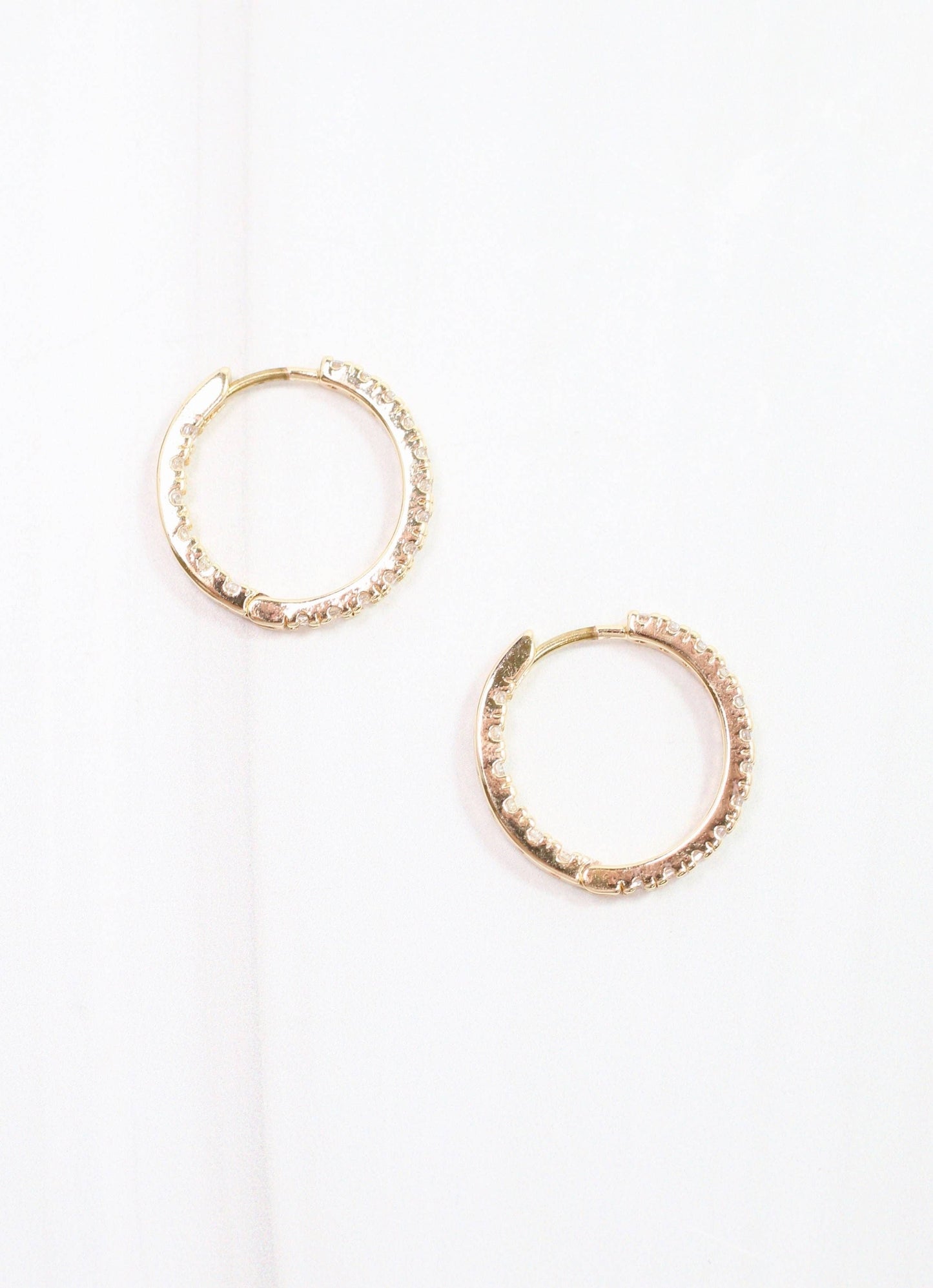 Locklear Hoop Earring, Gold