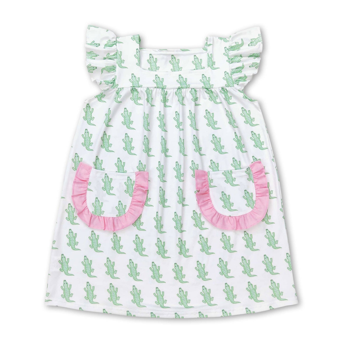 Short sleeves crocodile top shorts boys summer clothes: Dress / 2T