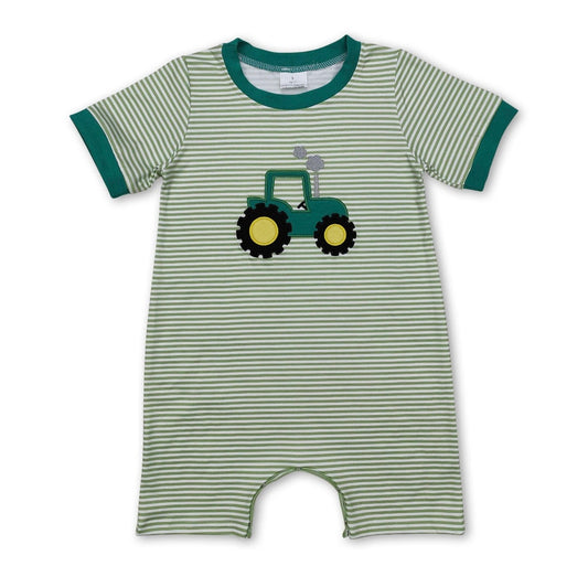 Little Tractor Boys Romper