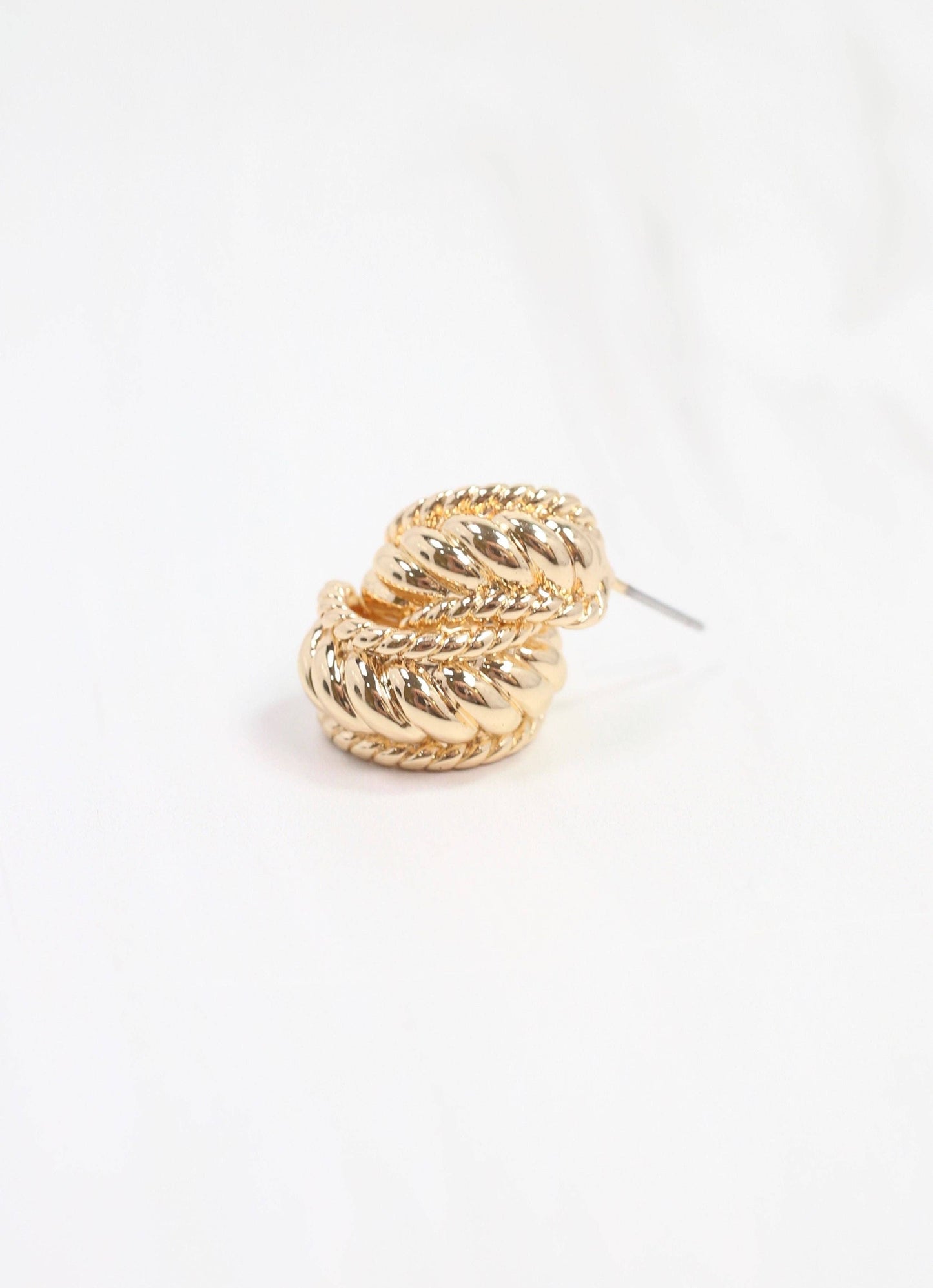 Faison Hoop Earring, Gold