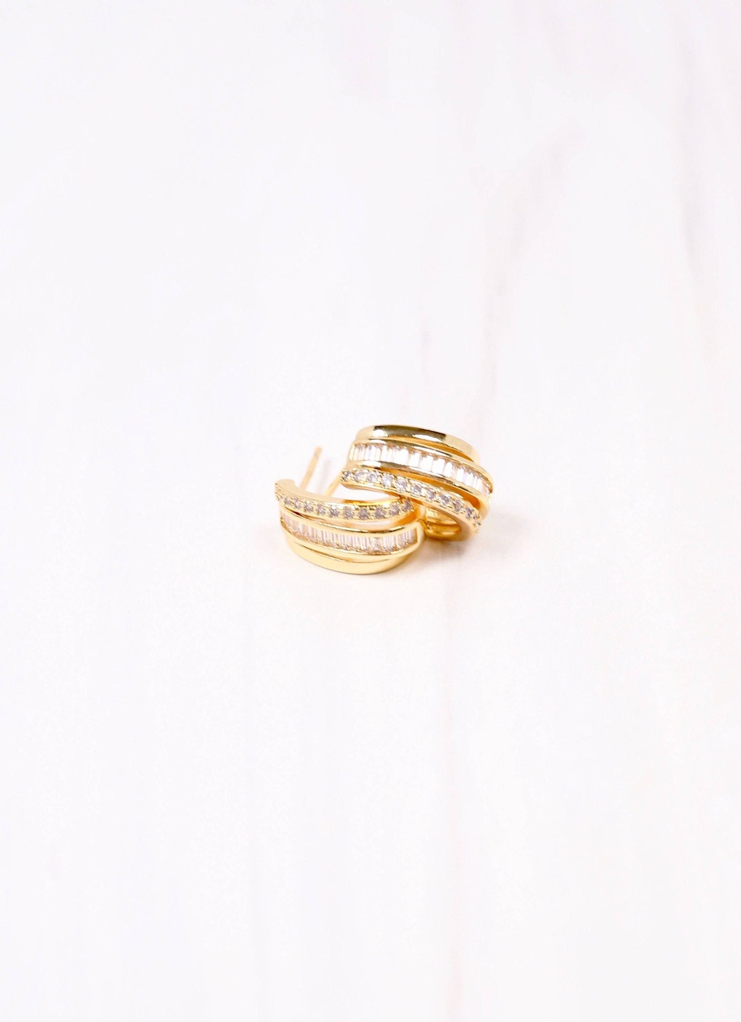 Ameila Gold Hoops