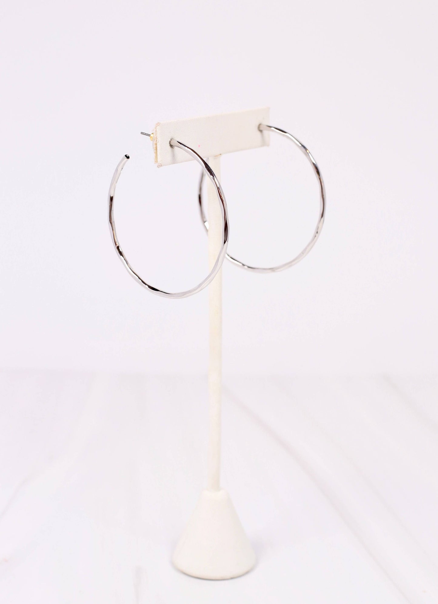 Sylvan Hammered Hoop Earring