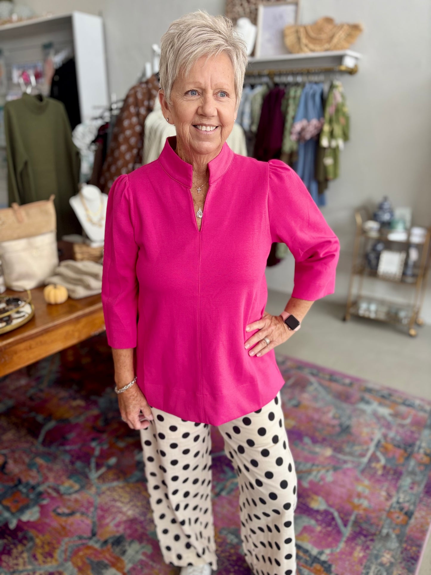 Pretty in Hot Pink, Top