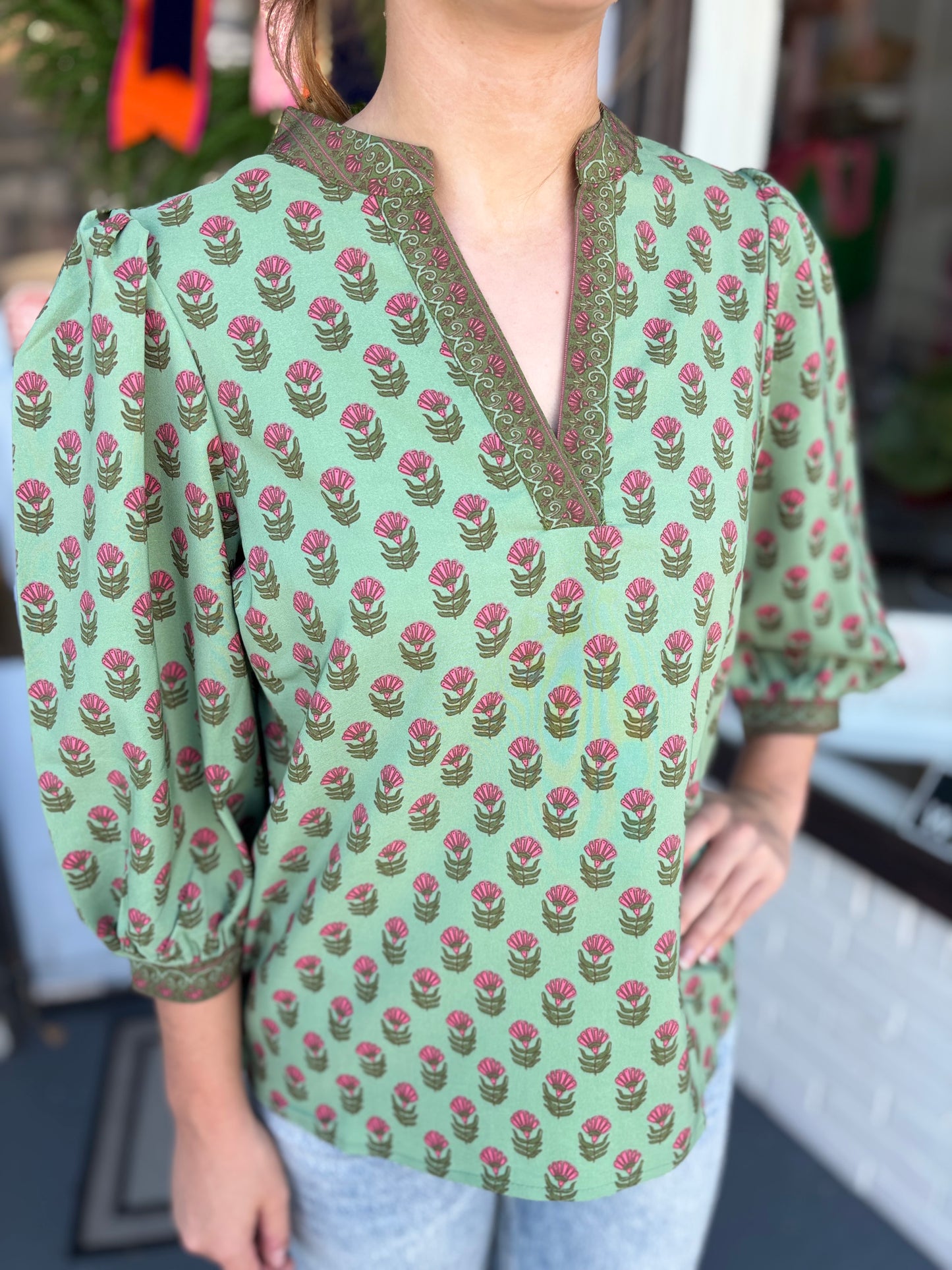 Dusky Garden Blouse