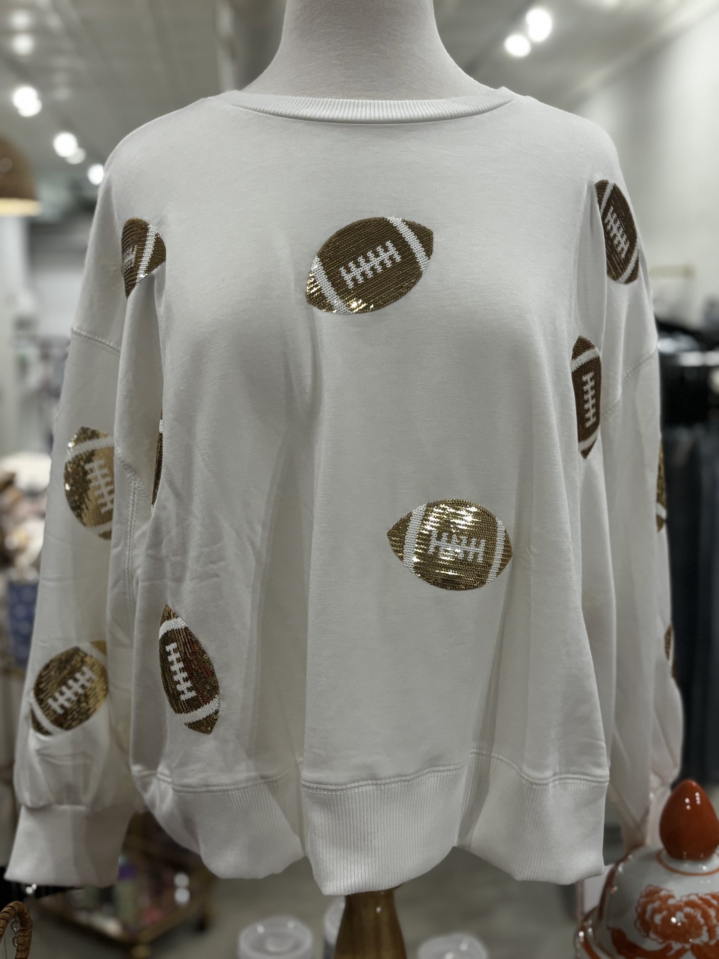 Go TEAM! Sparkle Sweater