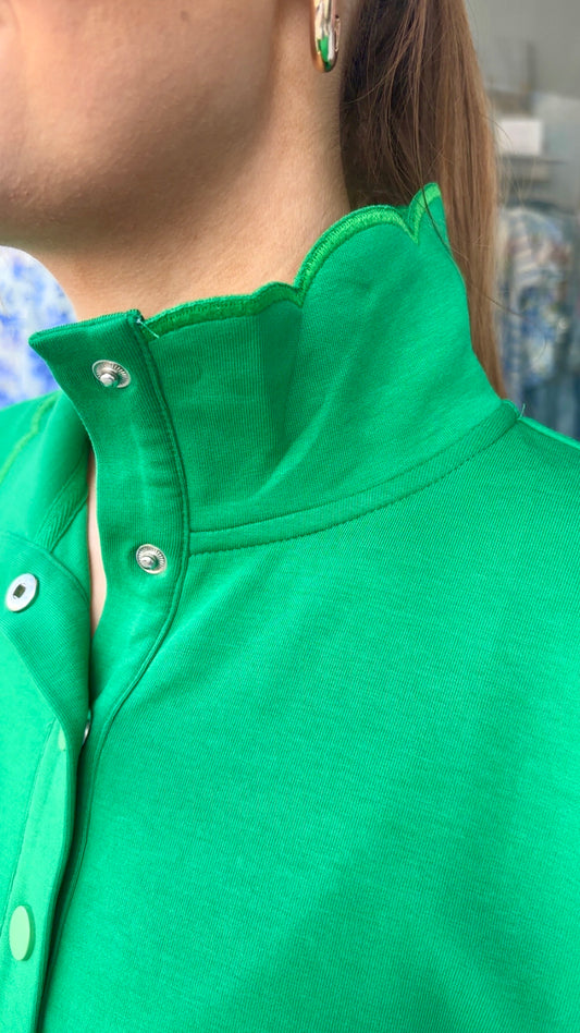 Sporty Scalloped Dress