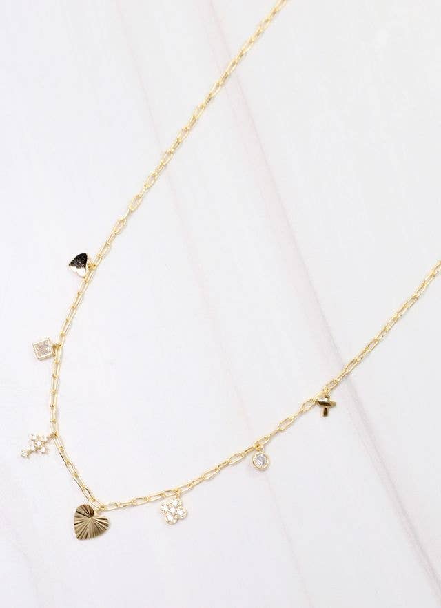 Garland Mini Charm Necklace