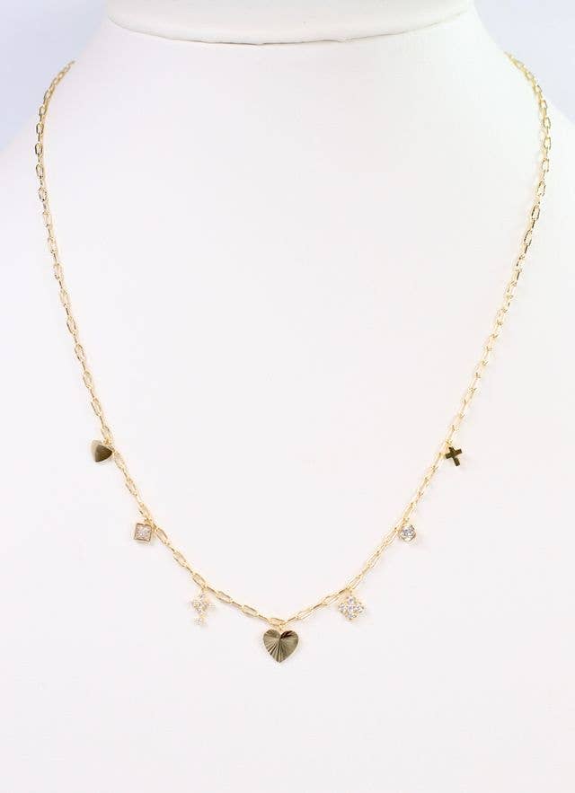 Garland Mini Charm Necklace