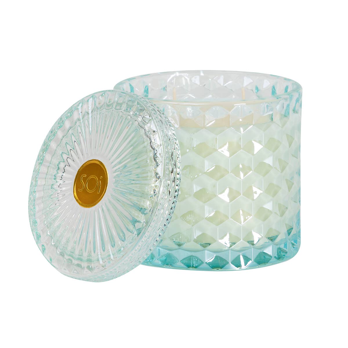 Tropical Breeze 15oz Shimmer Candle 2 wick