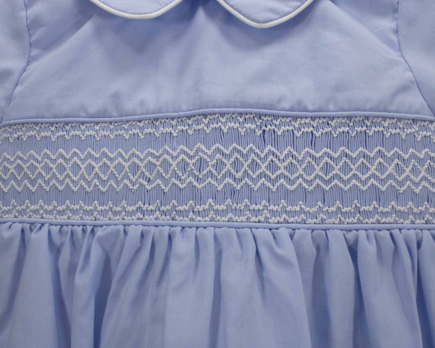 Light Blue Geometric Wesley Bubble