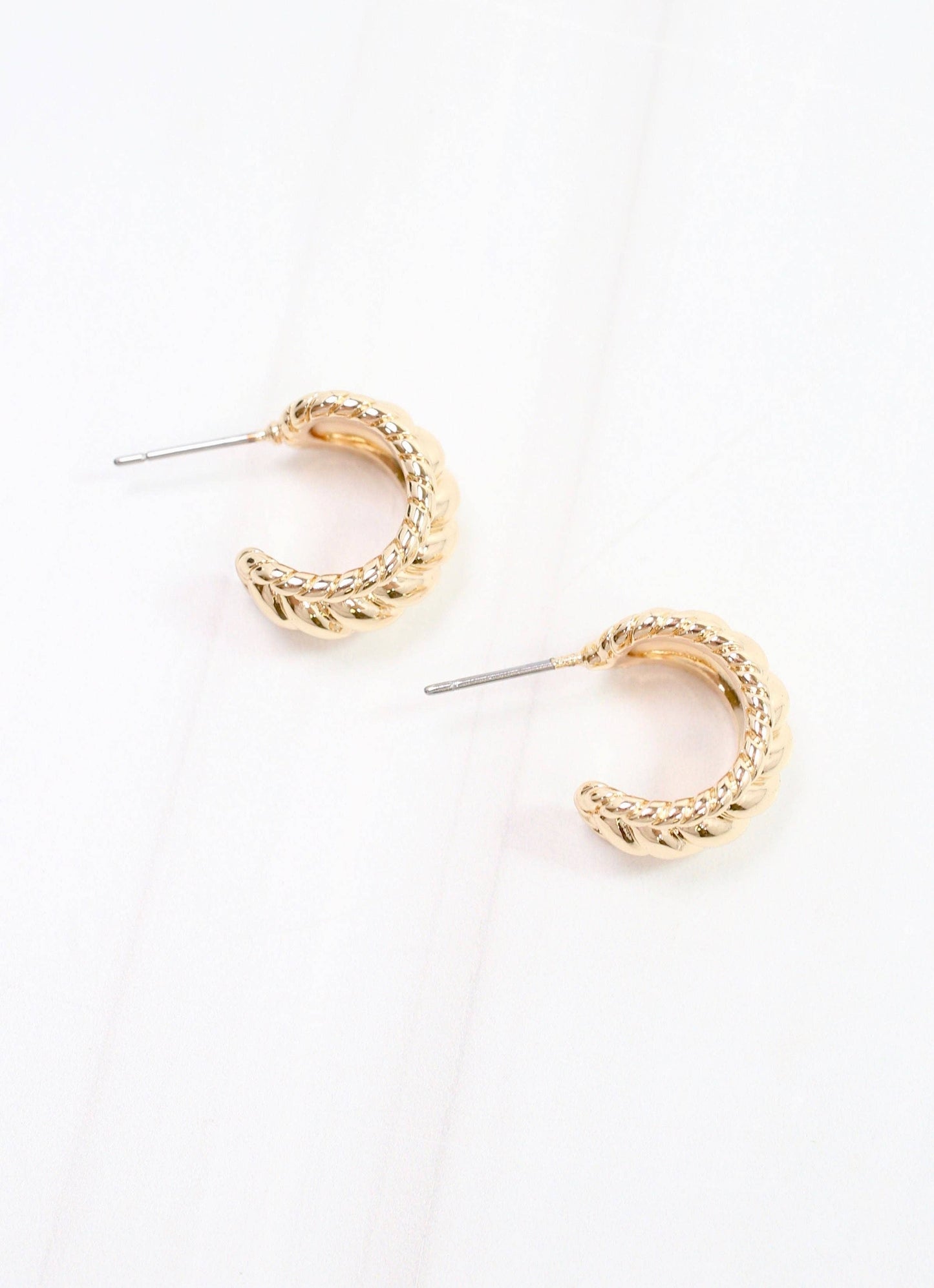 Faison Hoop Earring, Gold