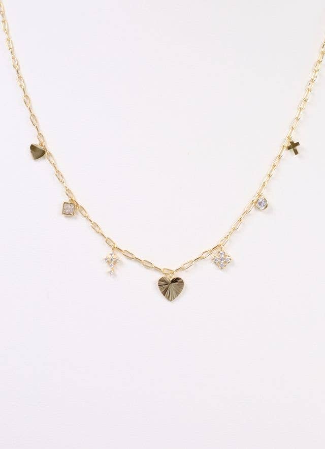 Garland Mini Charm Necklace
