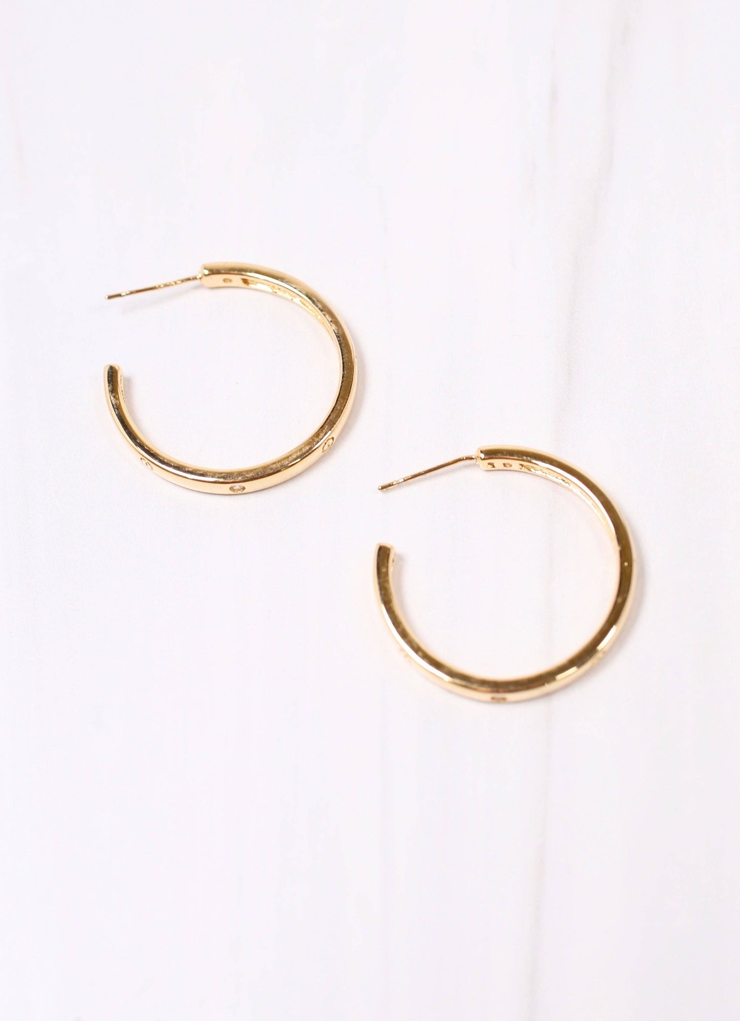 Oliveri CZ Hoop Earring
