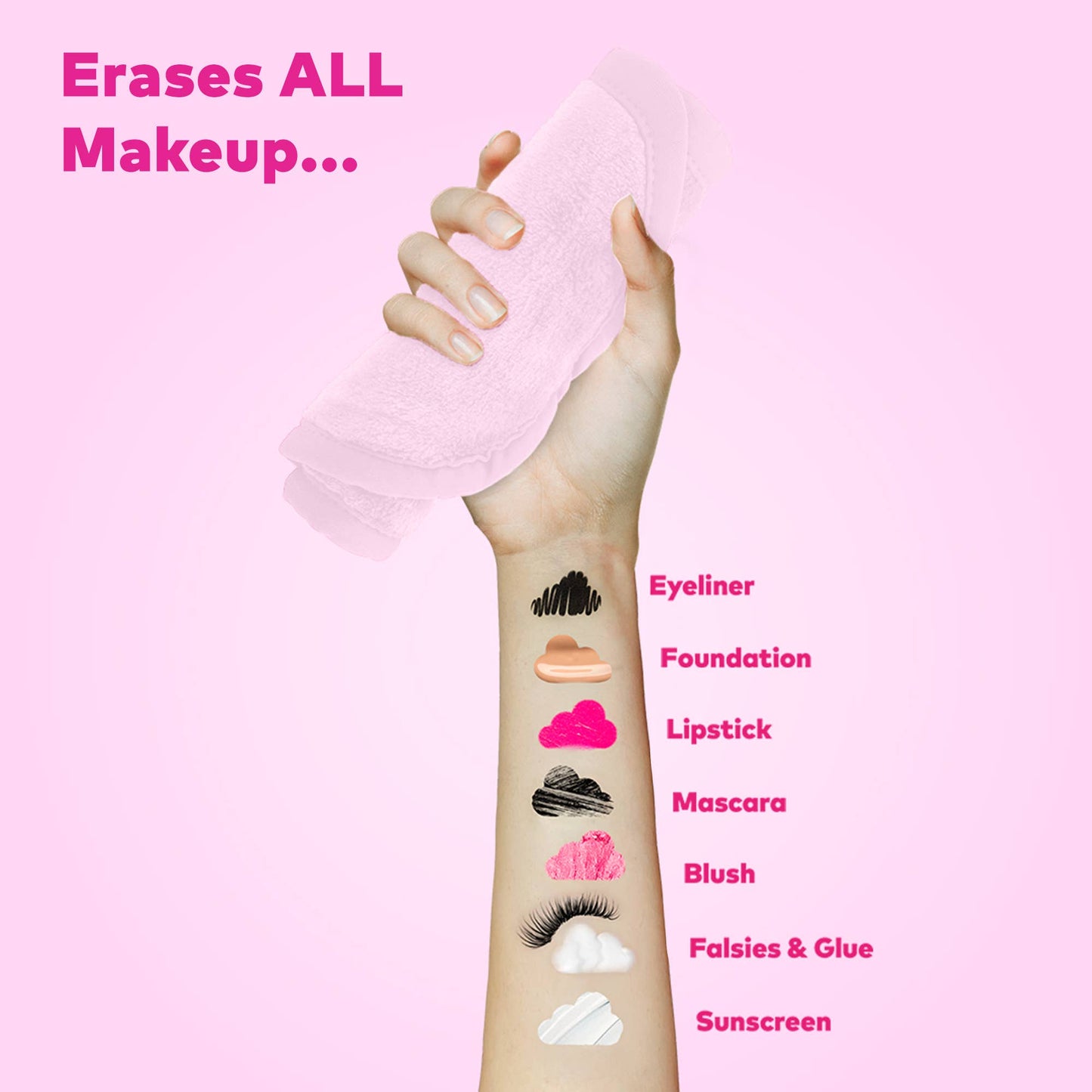 Silver Infused Mini PRO MakeUp Eraser