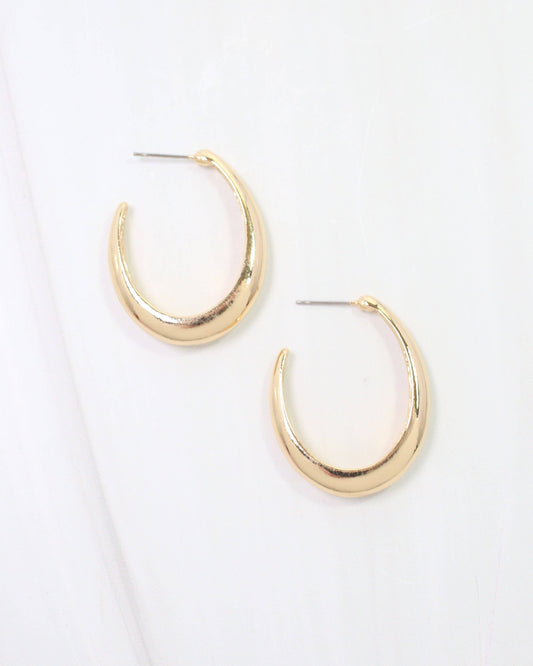 Stillwater Hoop Earring Gold