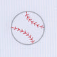 Tiny Slugger Applique Bib
