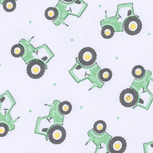 Lil' Green Tractor Print Bubble