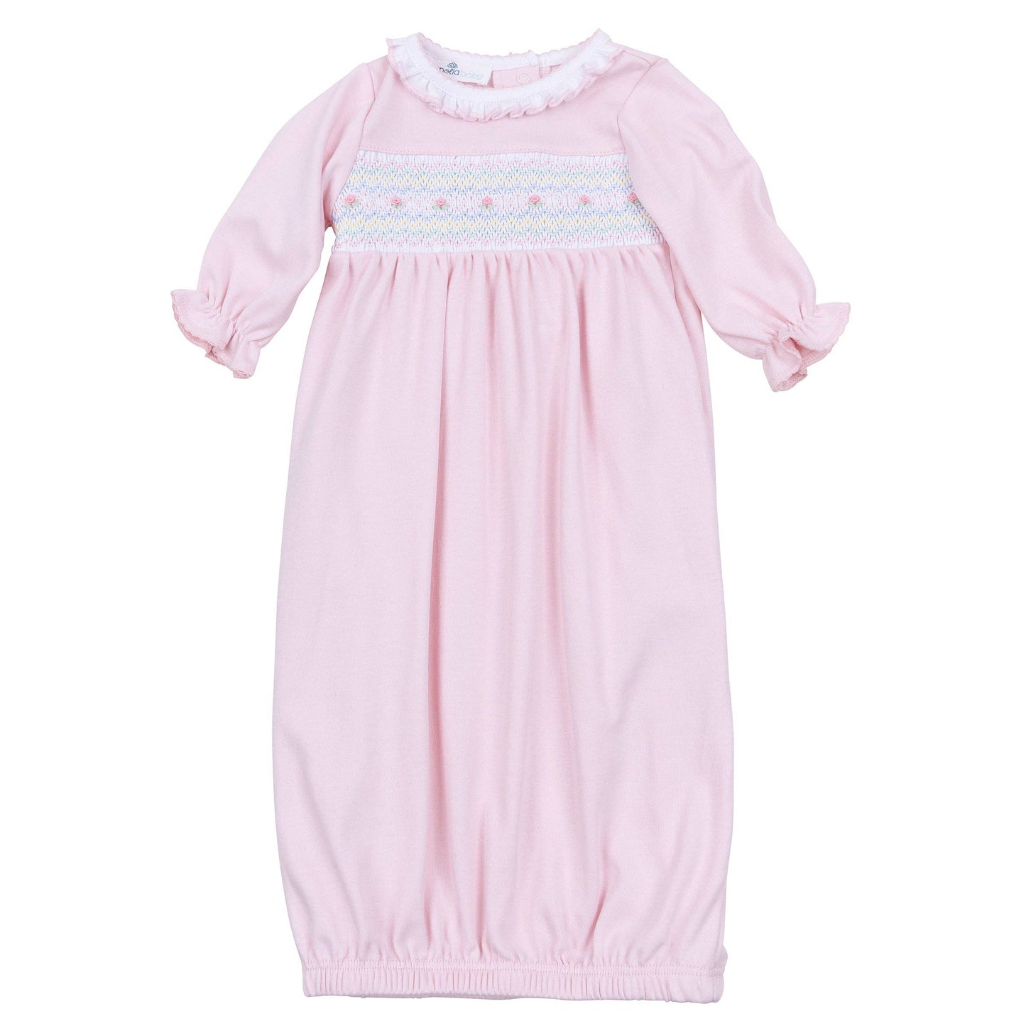 Junie's Classics Smocked Ruffle Gown