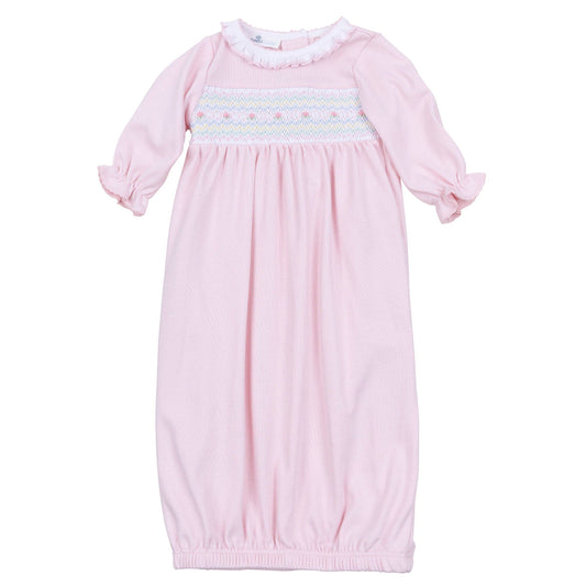Junie's Classics Smocked Ruffle Gown