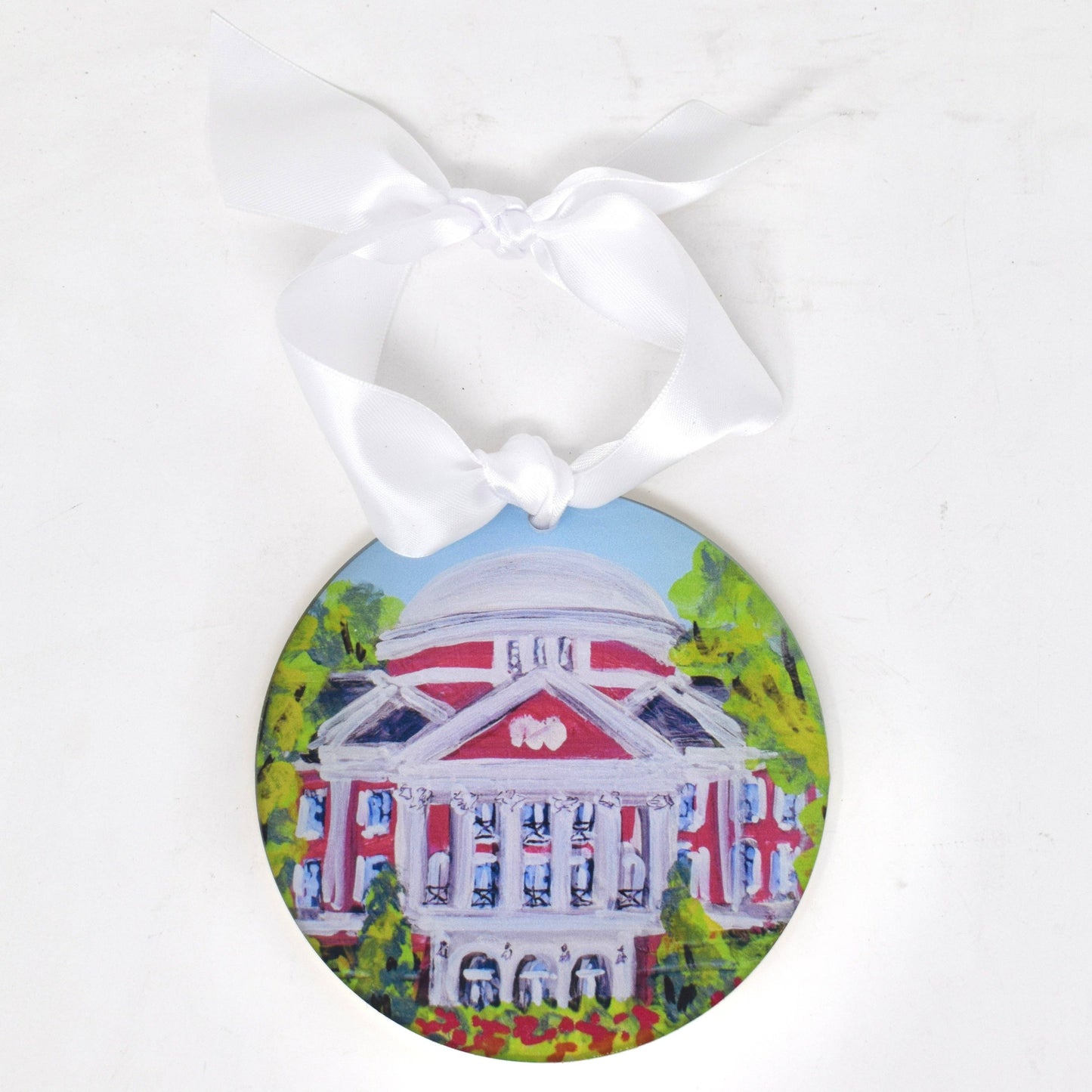 Meredith College Landmark Acrylic Ornament