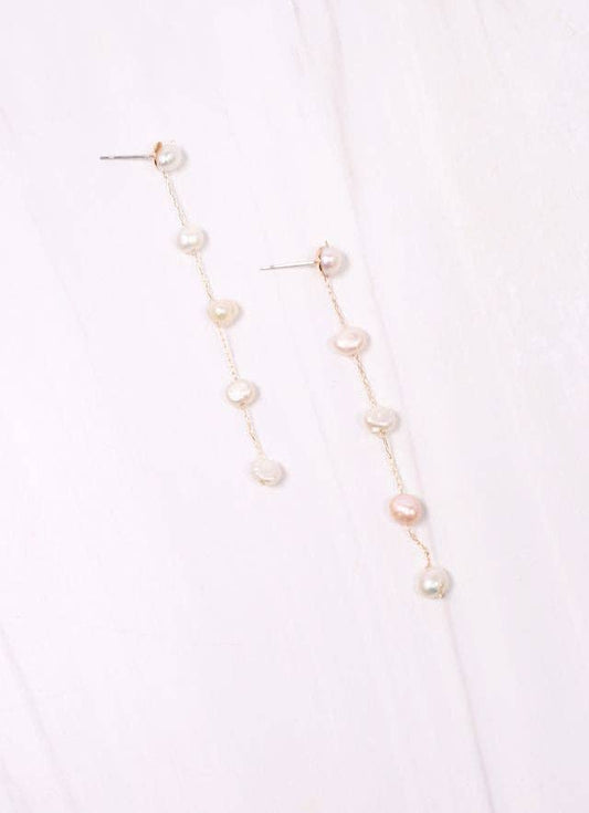 Tierney Pearl Drop Earring