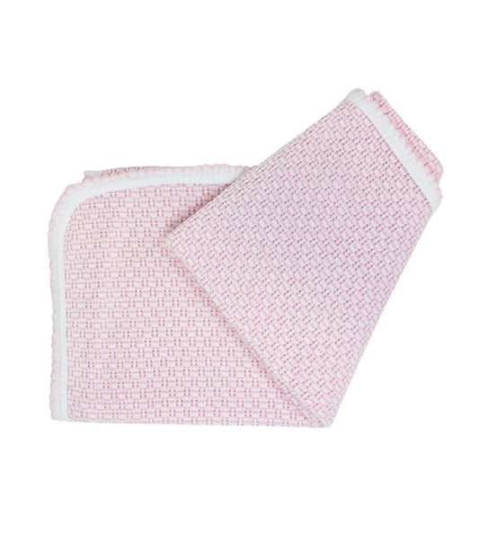 Paty, Pink Pima Cotton Blanket