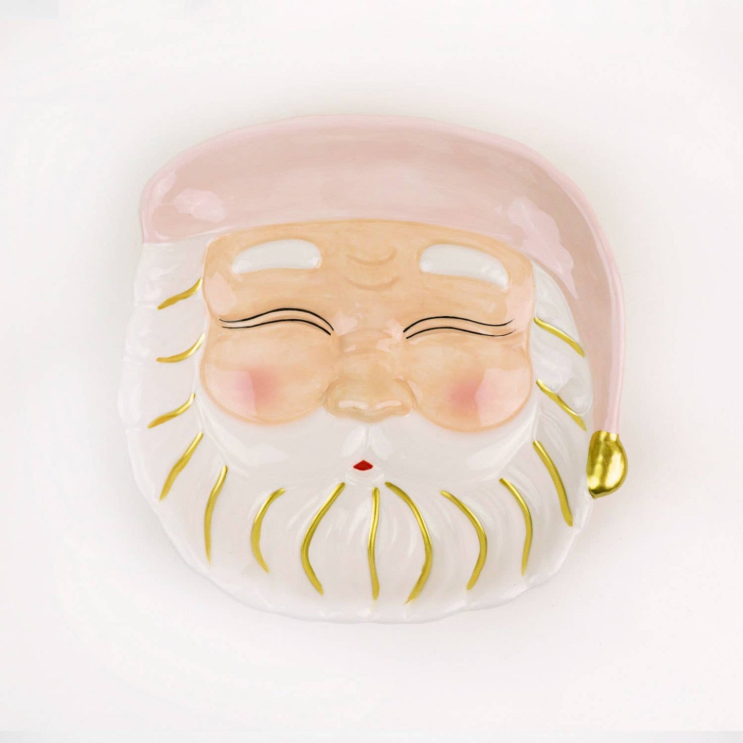 Pink Santa, Dessert Plate