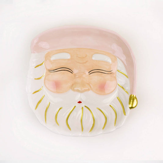 Pink Santa, Dessert Plate