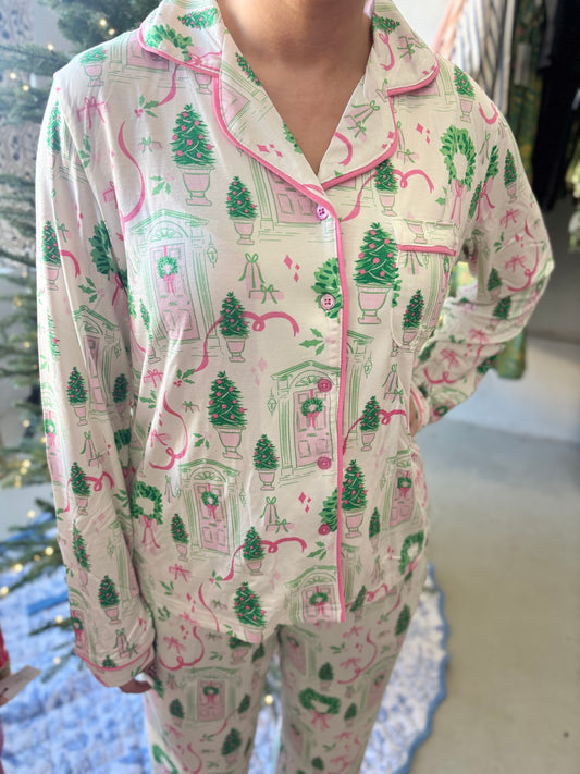 Pink Bows & Topiary, Charlotte Set