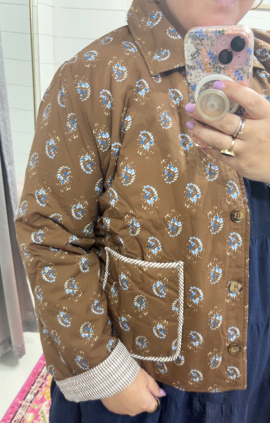 Rustic Harbor Sky Jacket