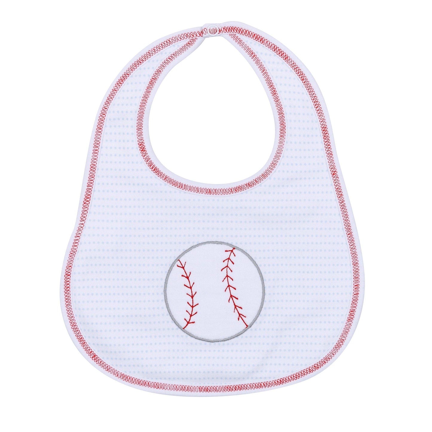 Tiny Slugger Applique Bib