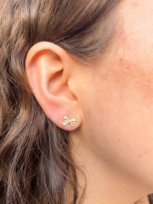 Mini Bow Earring