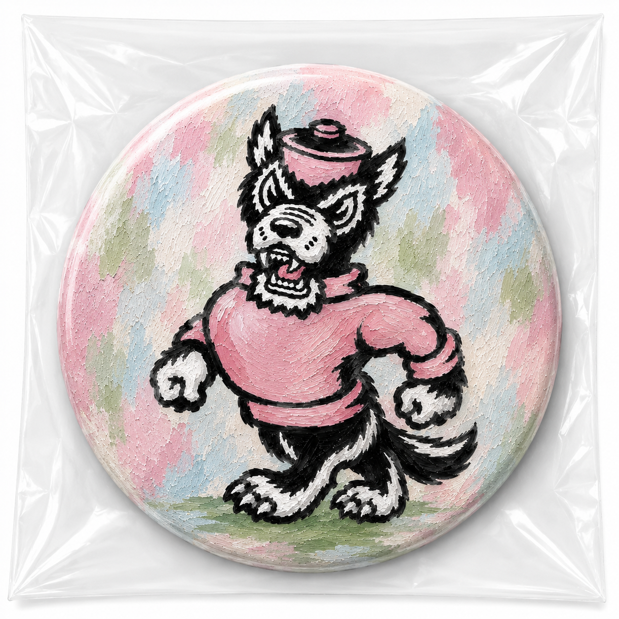 NCSU - Watercolor Wolf