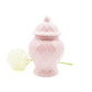 Pink Textured Ginger Jar - Small