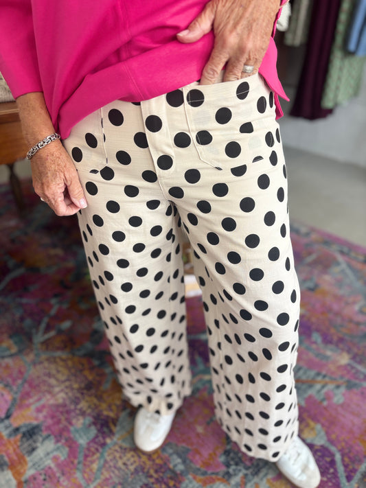 Fancy Polka Dot Pants