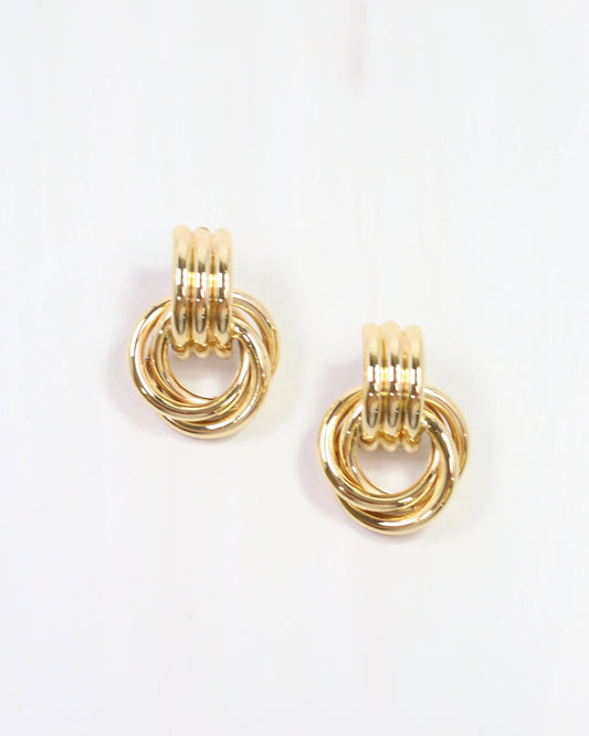 Knoxville Knot Earring Gold