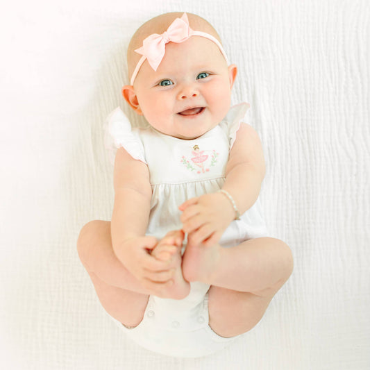 Twinkle Toes Embroidered Bubble