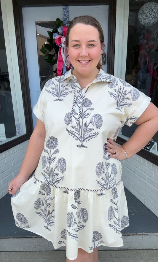 Ivory Bloom Dress
