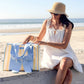 Case-Mate Cabana Stripe Bow Jelly Tote Bag