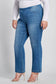 Mid-Rise, Medium Wash, Flare Jegging, PLUS