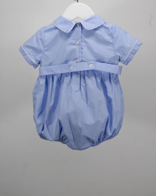 Light Blue Geometric Wesley Bubble